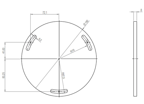 Doccia Solare dimensioni